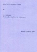Cover: Bede as an Oral Historian - St Paul's Parish Church Council