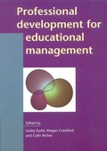 Cover: Professional Development for Educational Management - Open University Press
