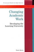 Cover: Changing Academic Work - Open University Press