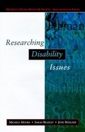 Cover: Researching Disability Issues - Open University Press