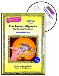 Enlarge image Cover: The Ancient Olympics - The Olympic Traditions (Assembly Pack) - Educational Musicals Ltd