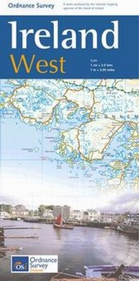 Abbildung von: The Ireland Holiday Map - West - Ordnance Survey Ireland