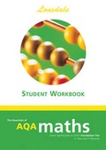 Cover: GCSE AQA Maths F/L Workbook - Lonsdale Revision Guides