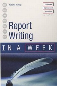 Enlarge image Cover: Report Writing in a Week - John Murray Learning
