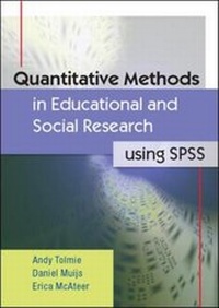 Enlarge image Cover: Quantitative Methods in Educational and Social Research - Open University Press