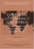 Cover: Corporate Governance Post-enron - Comparative and International Perspectives - British Institute of International & Comparative Law