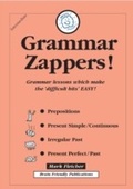 Cover: Grammar Zappers! - Brain Friendly Publications