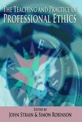 Cover: The Teaching and Practice of Professional Ethics - Troubador Publishing