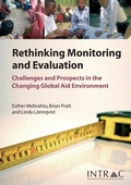 Cover: Rethinking Monitoring and Evaluation - INTRAC