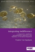 Cover: Integrating Indifference - ECPR Press