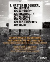 Enlarge image Cover: Joseph Kosuth - Black Dog Publishing London UK