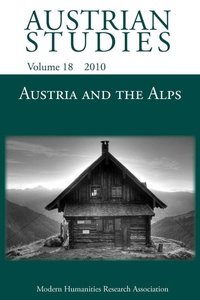 Enlarge image Cover: Austria and the Alps - Modern Humanities Research Association