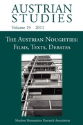 Cover: The Austrian Noughties - Modern Humanities Research Association