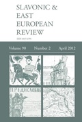 Cover: SEER April 2012 - Modern Humanities Research Association