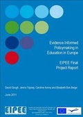 Cover: Evidence Informed Policy in Education in Europe: EIPEE Final Project Report - Social Science Research Unit