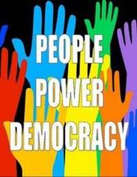 Enlarge image Cover: People, Power, Democracy CD-ROM - Loggerhead Films
