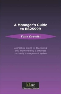 Enlarge image Cover: Business Continuity Management - IT Governance Publishing