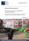 Cover: Media and Democratisation - Reuters Institute for the Study of Journalism