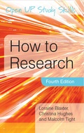 Cover: How to Research - Open University Press