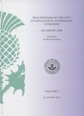 Cover: Proceedings of the XIVth International Numismatic Congress Glasgow 2009 - Spink & Son Ltd