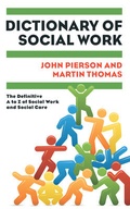 Cover: Dictionary of Social Work - Open University Press