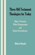 Cover: Three Old Testament Theologies for Today - Sheffield Phoenix Press