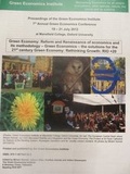 Cover: Proceedings of The Green Economics Institute 7th Annual Green Economics Conference 17th -21st July 2012 - The Green Economics Institute