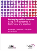 Cover: Belonging and Permanence - British Association for Adoption and Fostering (BAAF)
