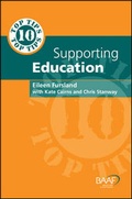 Cover: Ten Top Tips for Supporting Education - British Association for Adoption and Fostering (BAAF)