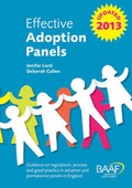 Cover: Effective Adoption Panels - British Association for Adoption and Fostering (BAAF)