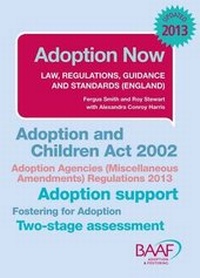 Enlarge image Cover: Adoption Now 2013 - British Association for Adoption and Fostering (BAAF)