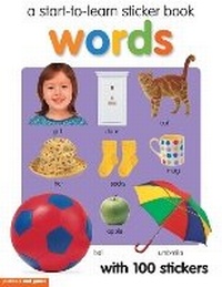 Enlarge image Cover: Start-To-Learn Sticker Book: Words - Picthall & Gunzi (an Imprint of Award Publications Ltd)