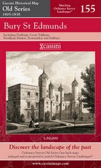 Abbildung von: Bury St Edmunds - Cassini Publishing Ltd