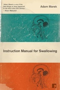 Cover: Instruction Manual for Swallowing - Comma Press