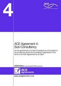 Abbildung von: ACE Agreement 4 - Association for Consultancy and Engineering (ACE)