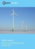Cover: What Works? How to Cut Emissions at the Lowest Cost - Open Europe