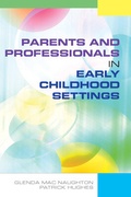 Cover: Parents and Professionals in Early Childhood Settings - Open University Press