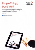 Cover: Simple Things Done Well - Policy Exchange