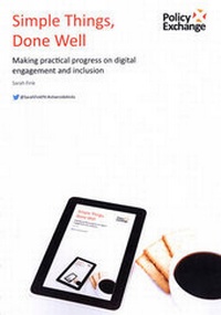 Enlarge image Cover: Simple Things Done Well - Policy Exchange