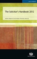 Cover: The Solicitor's Handbook 2012 - The Law Society
