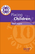 Cover: Ten Top Tips for Placing Children in Permanent Families - British Association for Adoption and Fostering (BAAF)