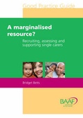 Cover: A Marginalised Resource? - British Association for Adoption and Fostering (BAAF)
