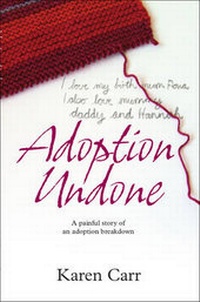 Enlarge image Cover: Adoption Undone - British Association for Adoption and Fostering (BAAF)