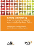Cover: Linking and Matching - British Association for Adoption and Fostering (BAAF)