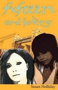Cover: FIFTEEN AND FALLING Large Print - Pollinger in Print