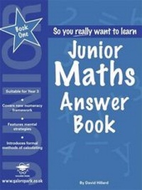 Enlarge image Cover: Junior Maths: Answers Book 1 - Galore Park Publishing Ltd