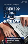 Cover: Business Letters & Emails Made Easy - Lawpack Publishing Ltd