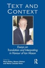 Cover: Text and Context - St Jerome Publishing