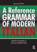 Cover: A Reference Grammar of Modern Italian - Hodder Education