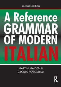 Enlarge image Cover: A Reference Grammar of Modern Italian - Hodder Education